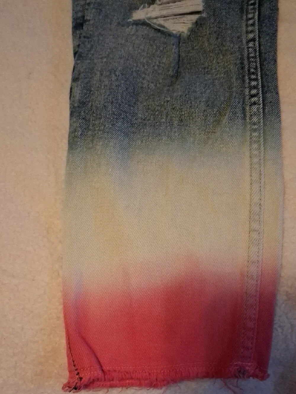 Justice casual distressed